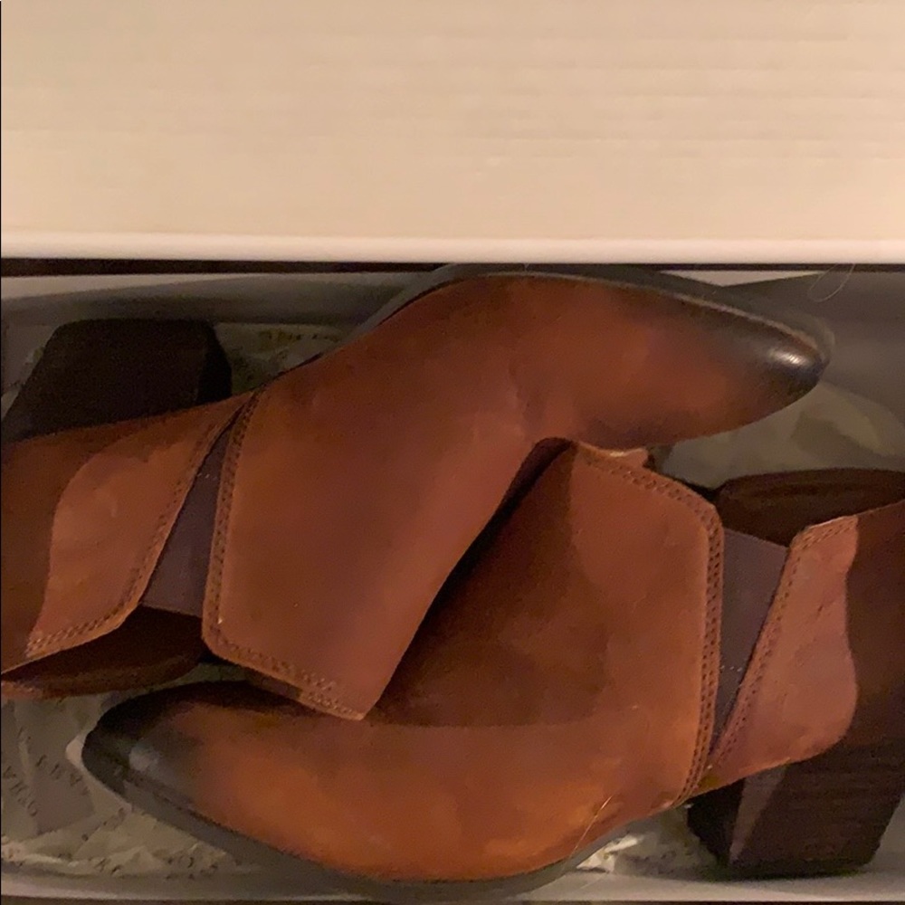 Tan Booties